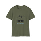 Hey Handsome! T-Shirt — Cute Bow Tie Birthday Tee