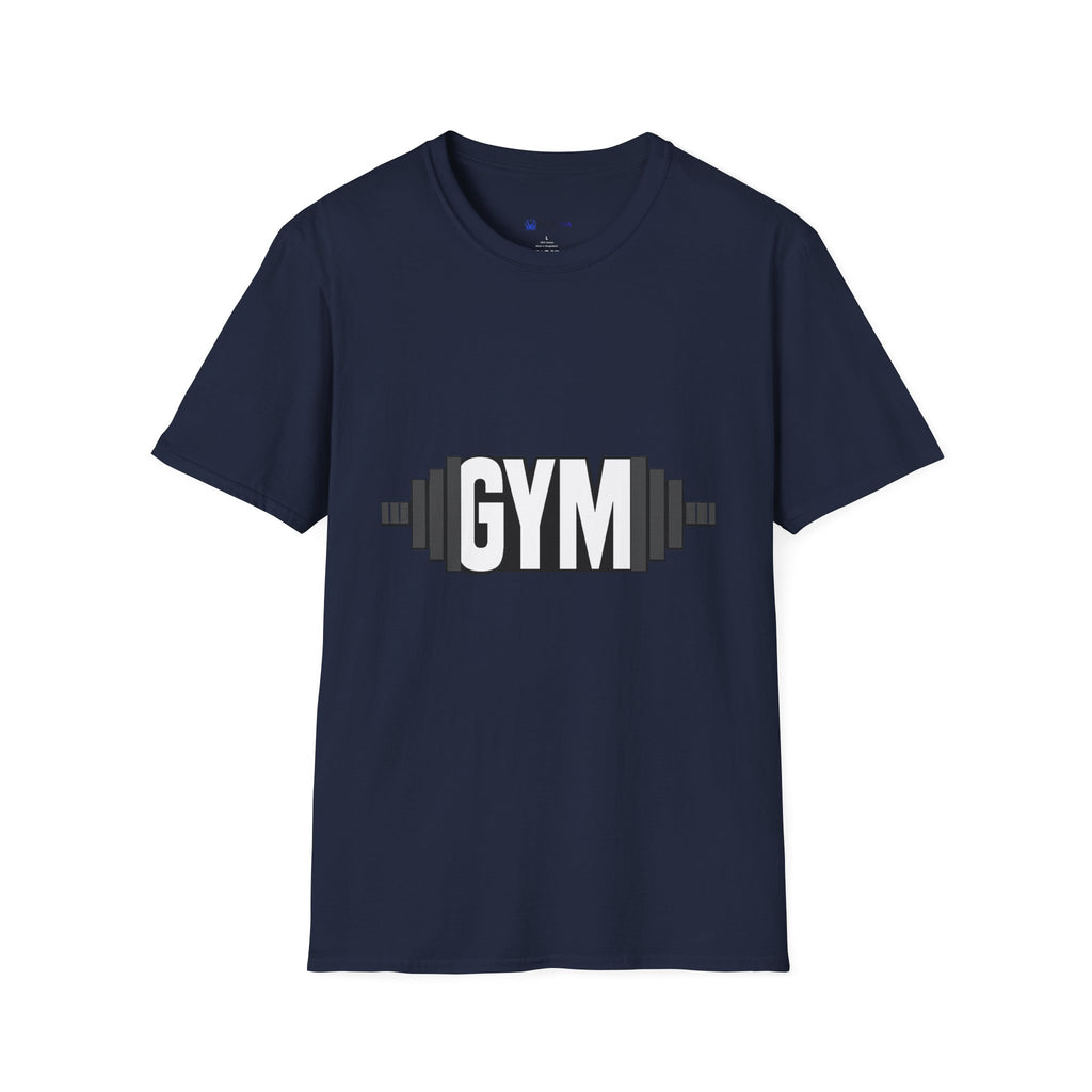 Gym Barbell T‑Shirt — Fitness Workout Tee