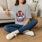 England Lagend Portrait T-Shirt — Color Splash Football Fan Tee