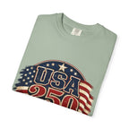 USA 250 T-Shirt — Patriotic "Serving Liberty Since 1776" Anniversary Tee