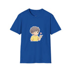 Cute Boy Cartoon Heart T-Shirt – Kawaii Cute Kid Character Tee