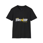 We Are Stronger Lightning Tee — Inspirational Graphic T-Shirt