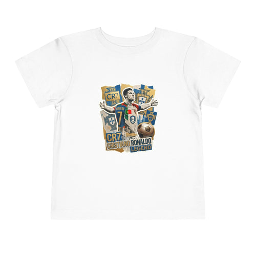 CR7 Fan Inspired Toddler Soccer T‑Shirt — Kids Football Fan Tee.