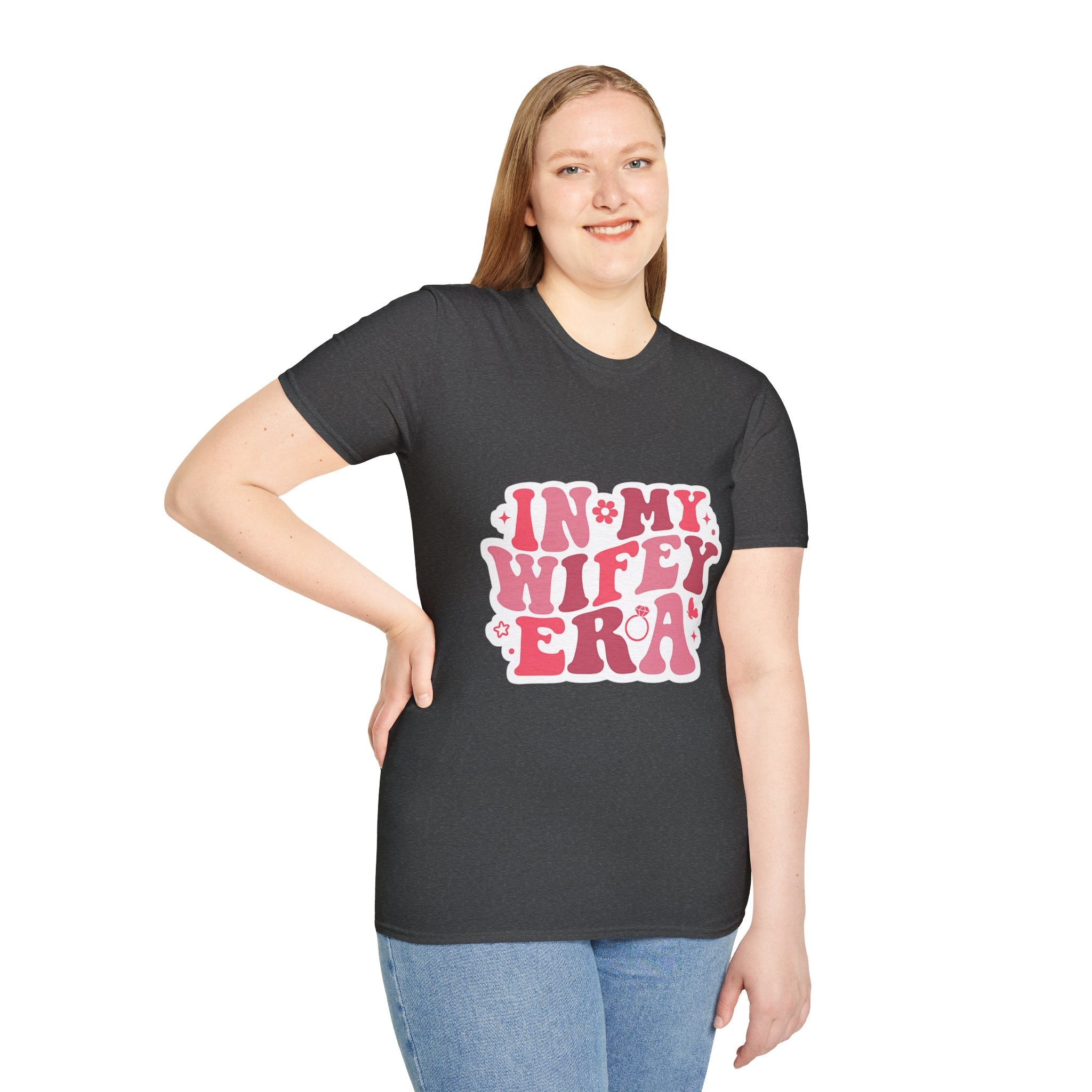 Wifey Era T-Shirt — 'In My Wifey Era' Retro Floral Graphic Tee