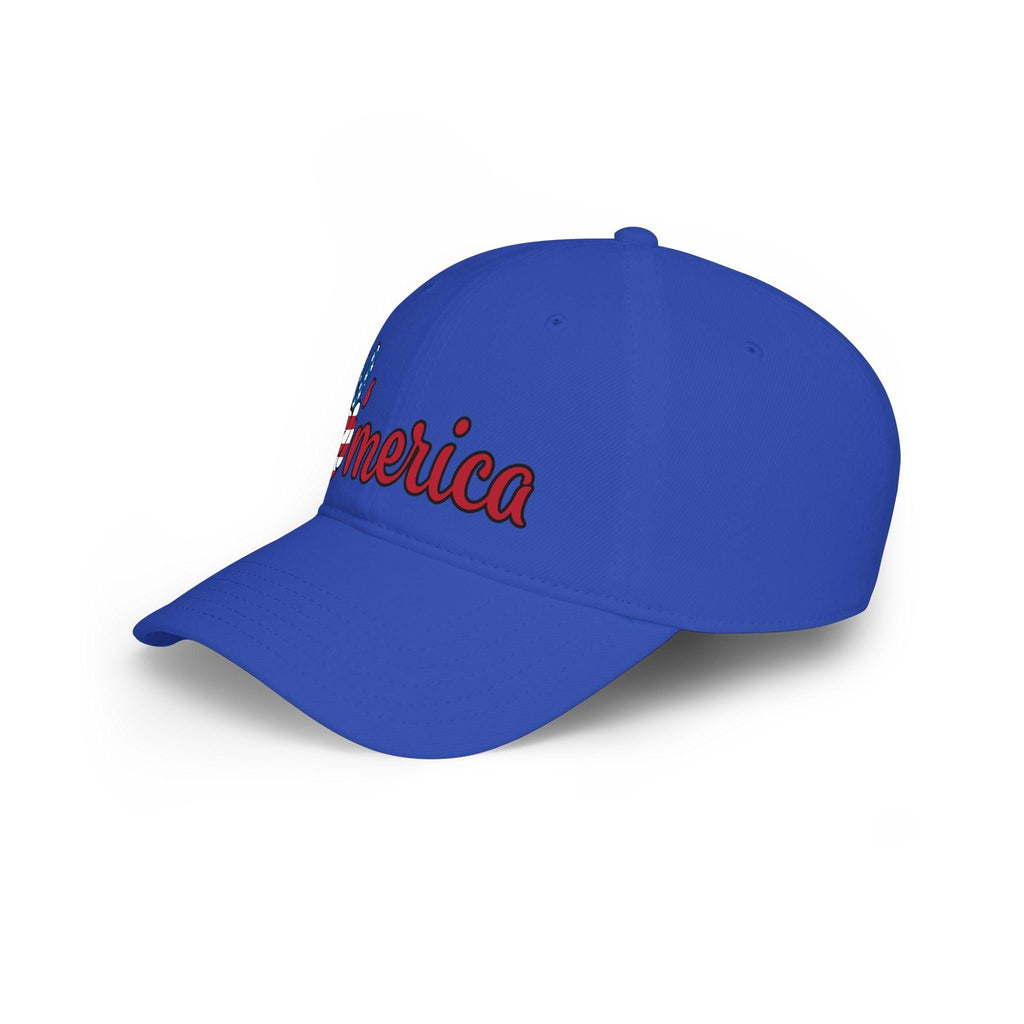 Merica peace sign patriotic baseball cap