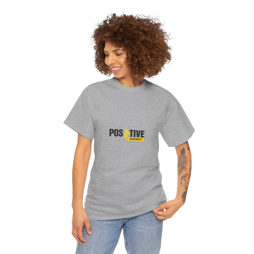 Positive Energy T-Shirt — Minimal Motivational Tee