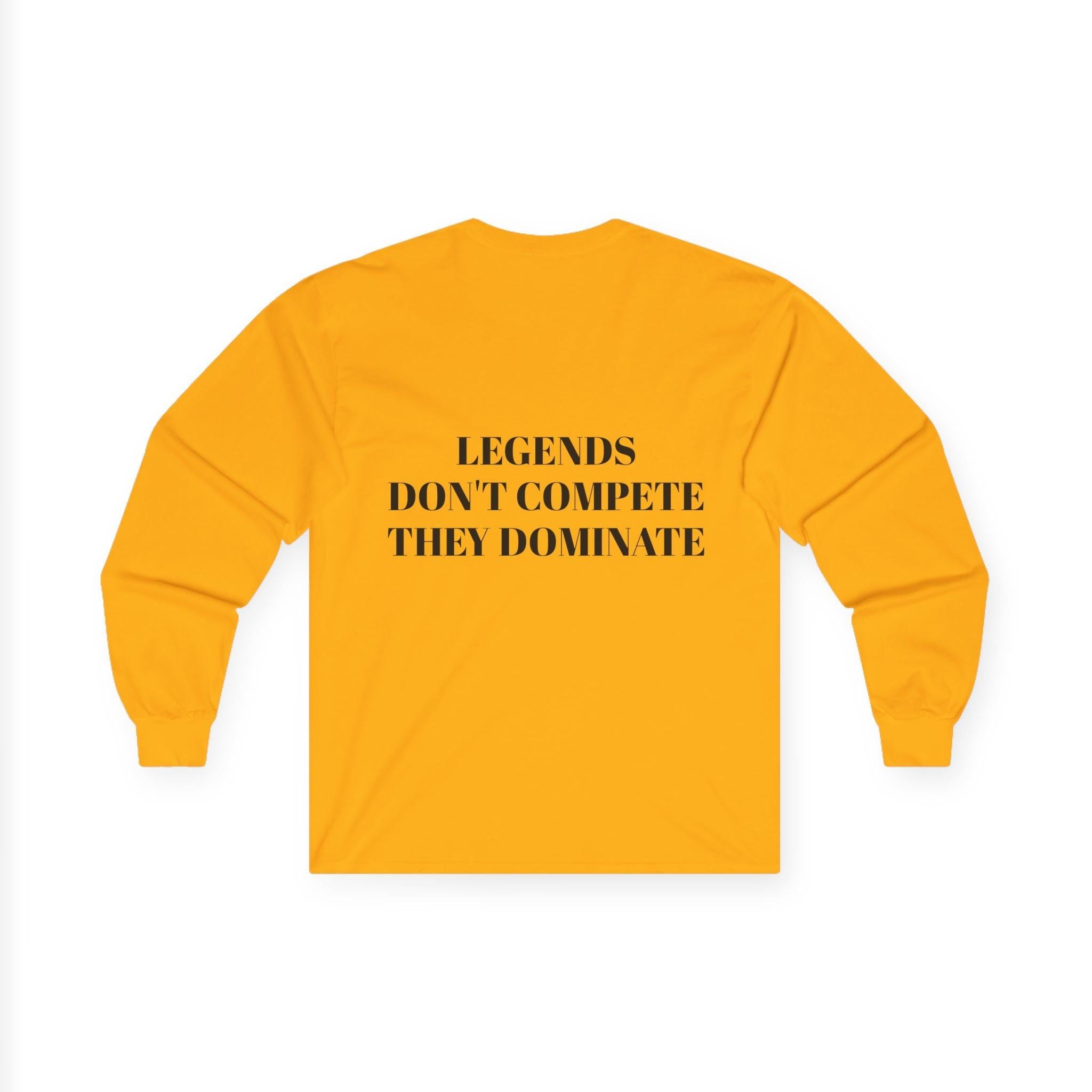 Long Sleeve Football Shirt – World Cup 2026 Fan Tee "Calm Dangerous Genius".
