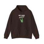 Dad Hoodie — “Hi Hungry, I’m Dad” Funny Father’s Day Pullover.
