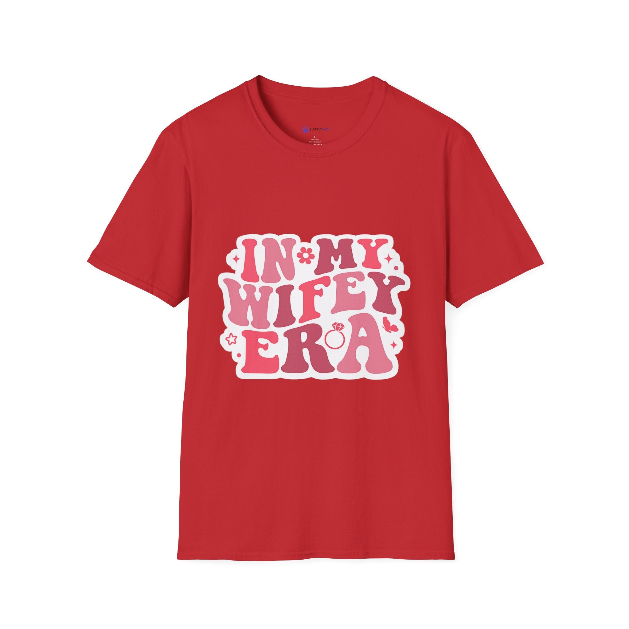 Wifey Era T-Shirt — 'In My Wifey Era' Retro Floral Graphic Tee