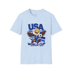 USA  Soccer T-Shirt — Eagle Mascot Graphic