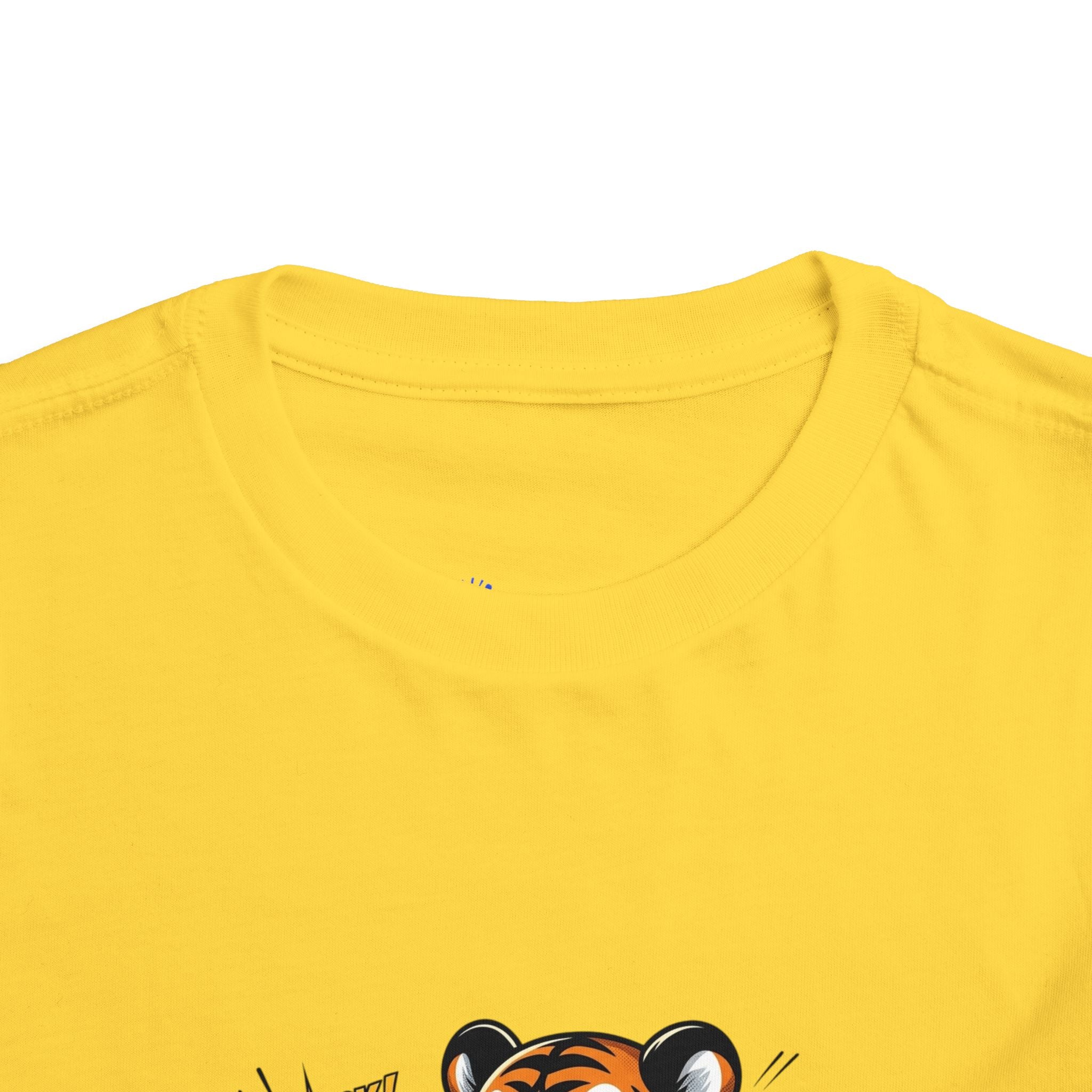 Toddler Soccer Tiger Tee — Cute Kicking Tiger Football Shirt for Kids