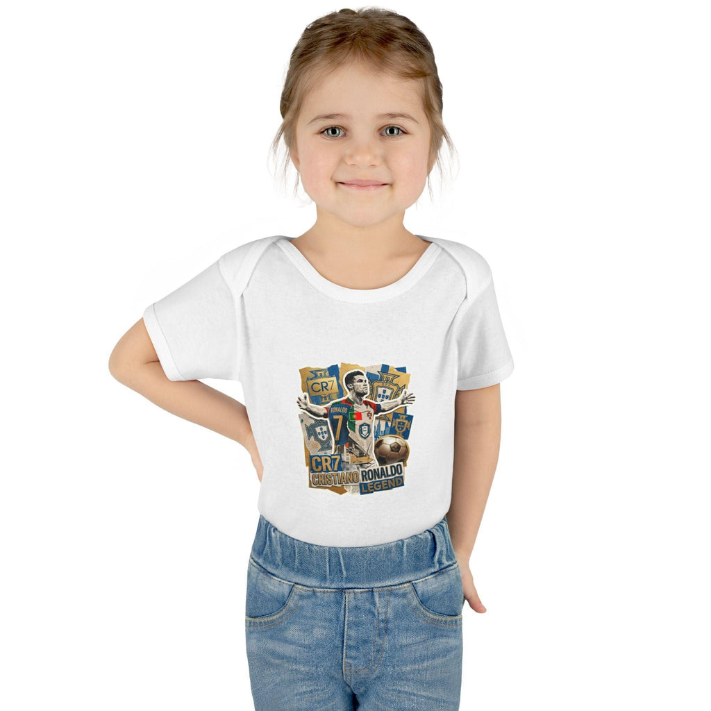 CR7 Fan Inspired Baby Bodysuit — World Cup 2026 Infant One-Piece.