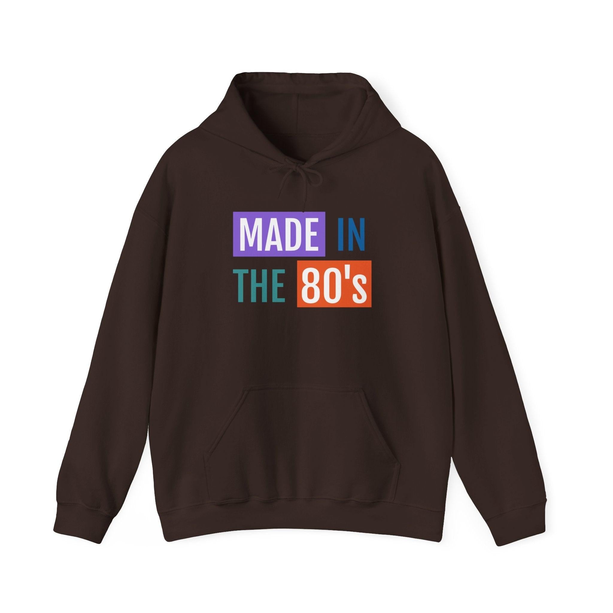 Made in the 80's Hoodie — Retro '80s Babe Vintage Graphic Sweatshirt.