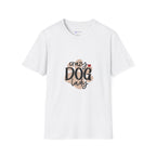 Crazy Dog Lady T-Shirt — Cute Paw Heart Graphic for Dog Lovers