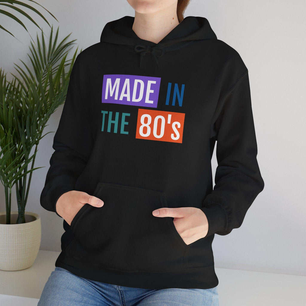 Made in the 80's Hoodie — Retro '80s Babe Vintage Graphic Sweatshirt.