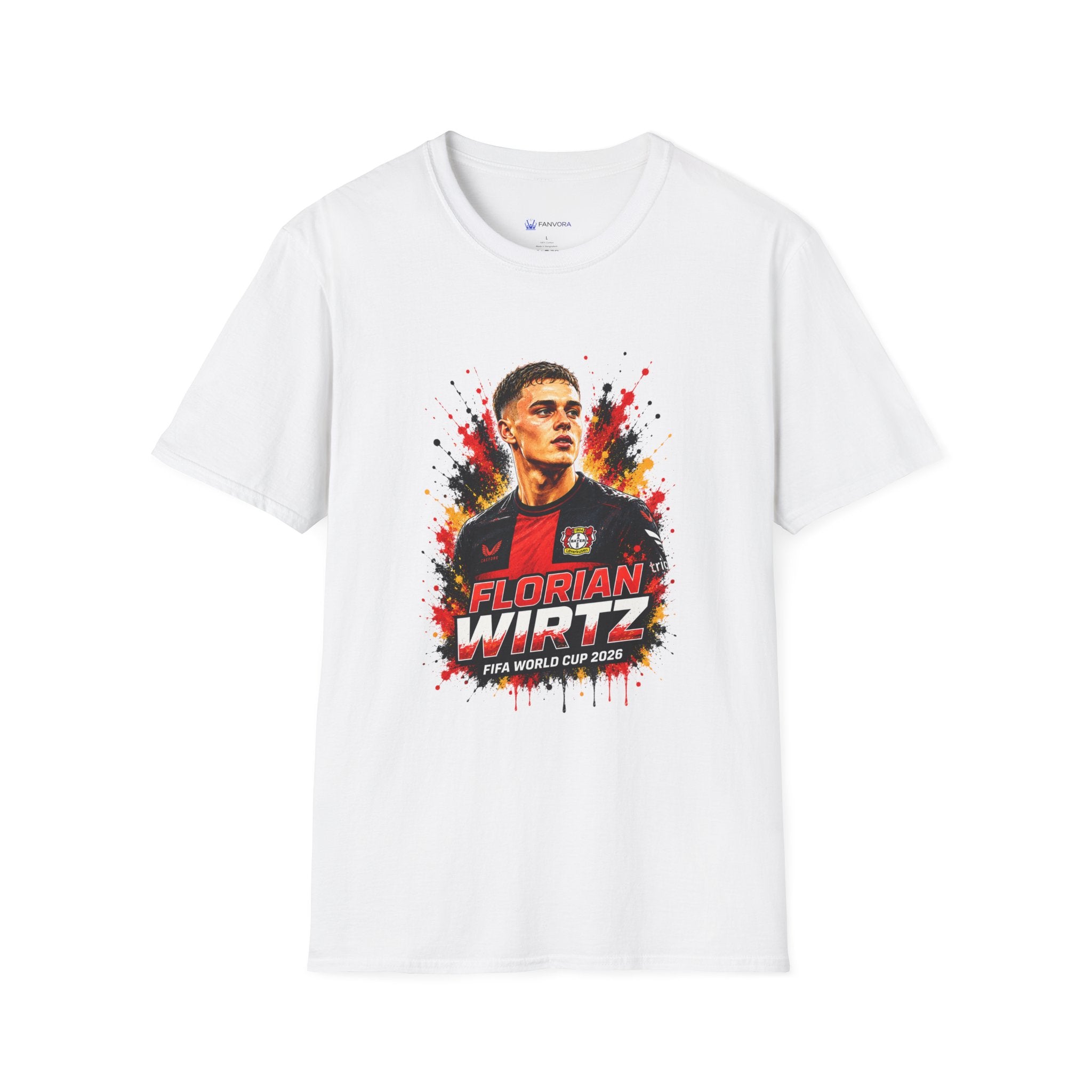 Germany Legend Soccer T-Shirt — Portrait Graphic Football Fan Tee