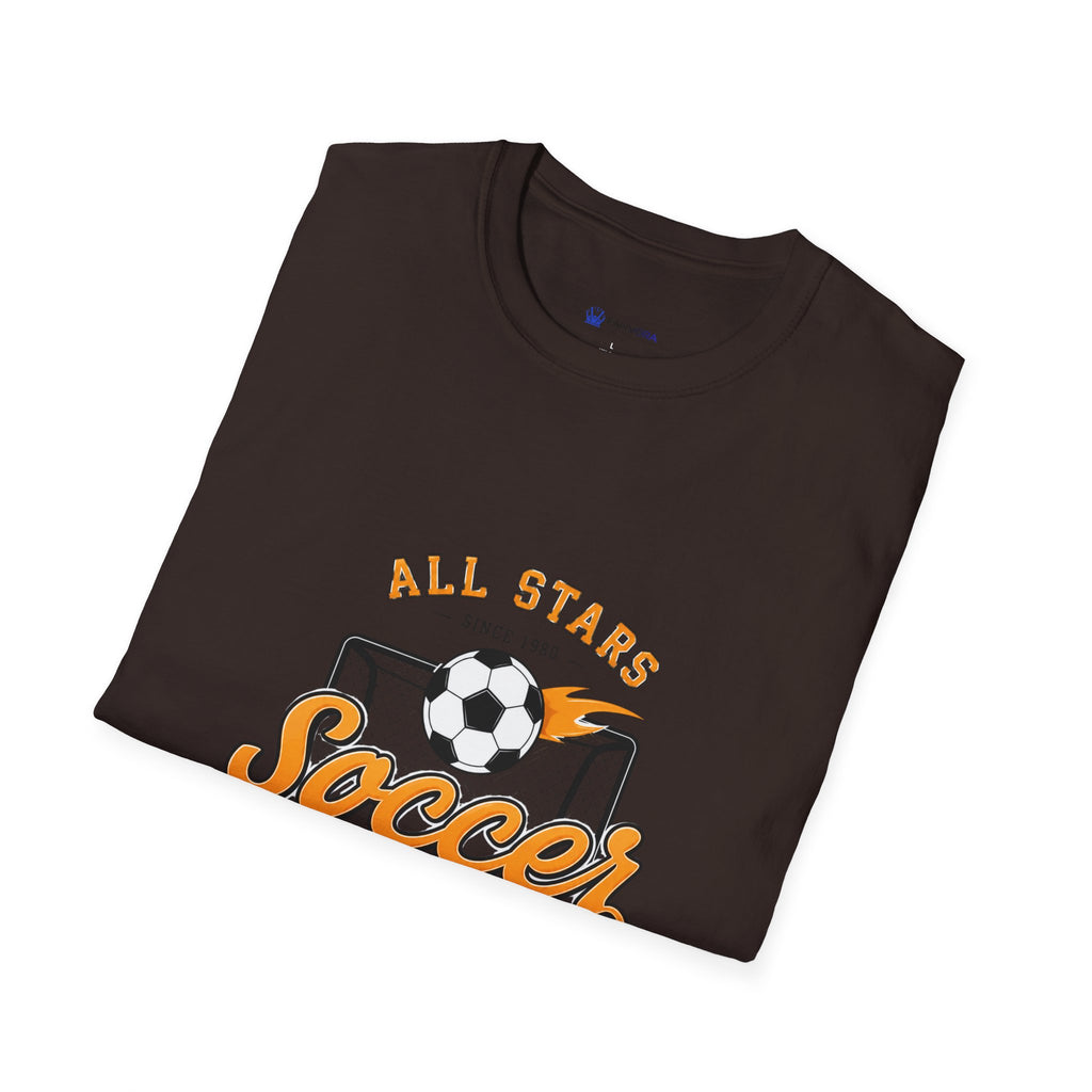 Soccer All Stars T-Shirt — Vintage Goal & Ball Sports Tee