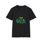 Brazil Soccer T-Shirt — I  Brazil Football Fan Tee
