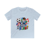 Kids Soccer  2026 Tee cartoon character