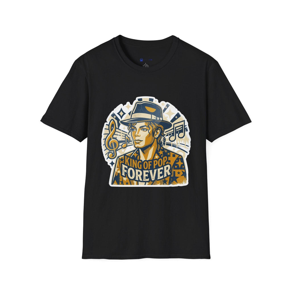 King of Pop Forever T-Shirt — MJ Legacy Graphic Tee.