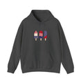 American Patriot Graphic Hoodie — Patriotic Fourth of July Sweatshirt.