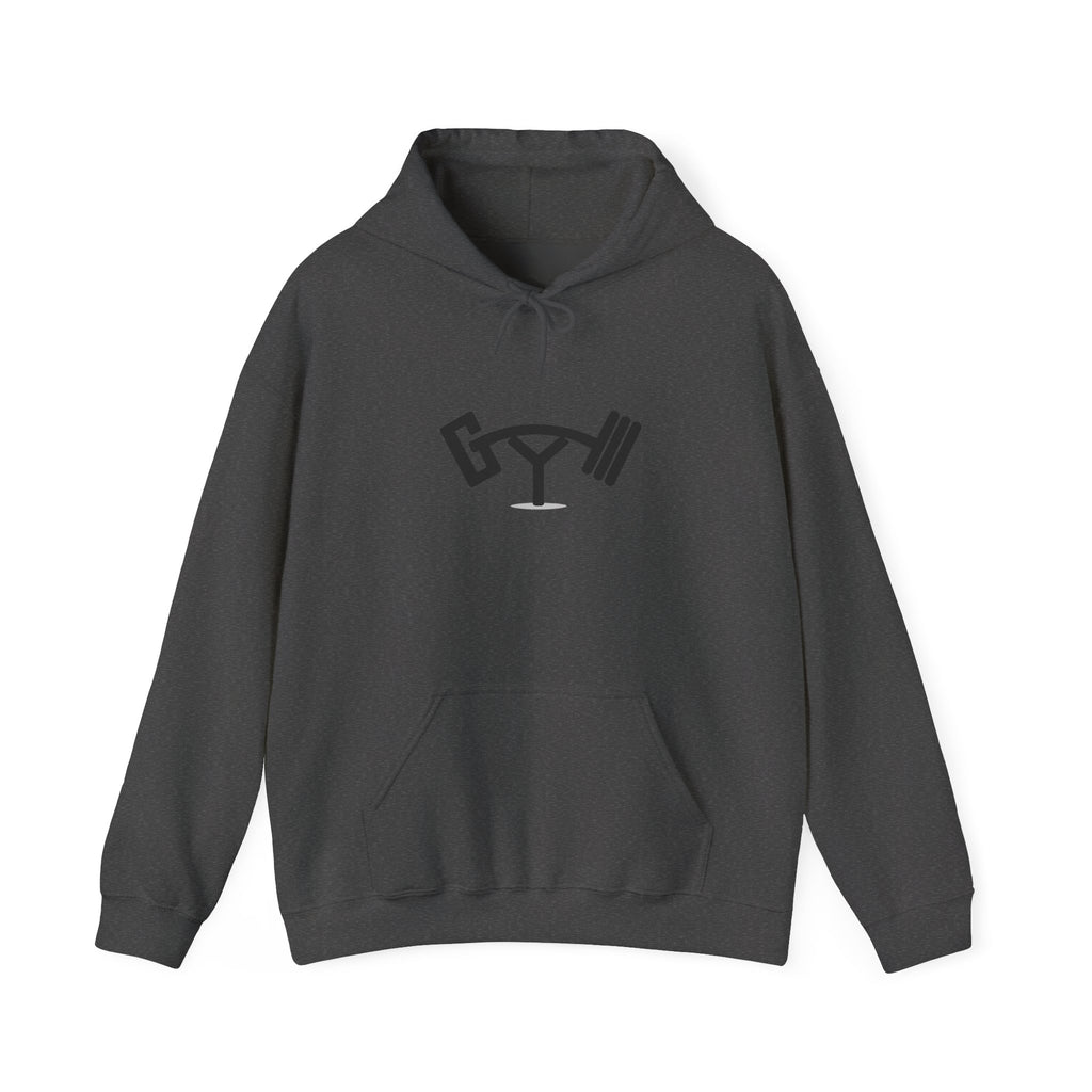 Barbell Martini Hoodie — Gym & Cocktail Fitness Pullover