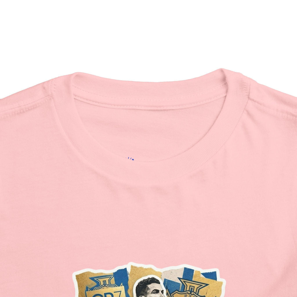 CR7 Fan Inspired Toddler Soccer T‑Shirt — Kids Football Fan Tee