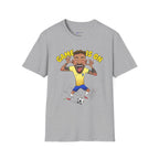 Soccer 'Game Is On' Graphic funny figure design  T‑Shirt
