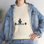 CrossFit Weightlifter T-Shirt — Barbell Silhouette Gym Tee