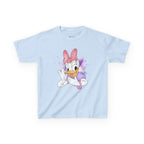 Kids Tee — Cute Daisy Duck Watercolor Graphic
