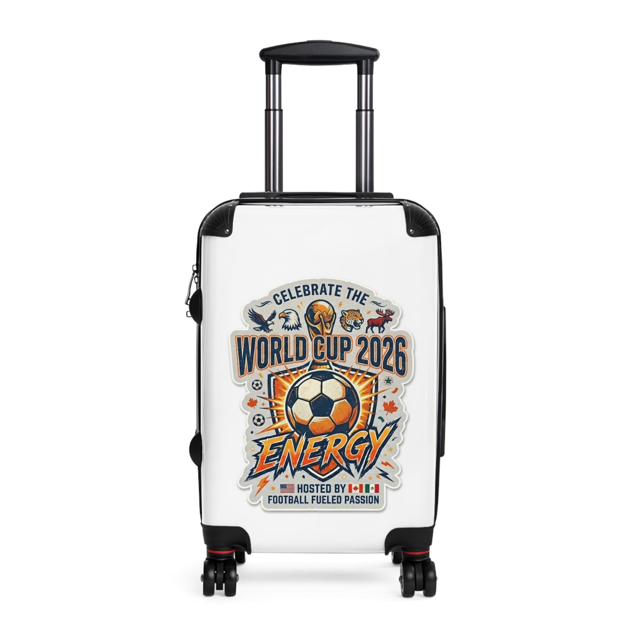World Cup 2026 Energy Suitcase — Soccer Travel Luggage For World Cup Travelors