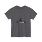 CrossFit Weightlifter T-Shirt — Barbell Silhouette Gym Tee