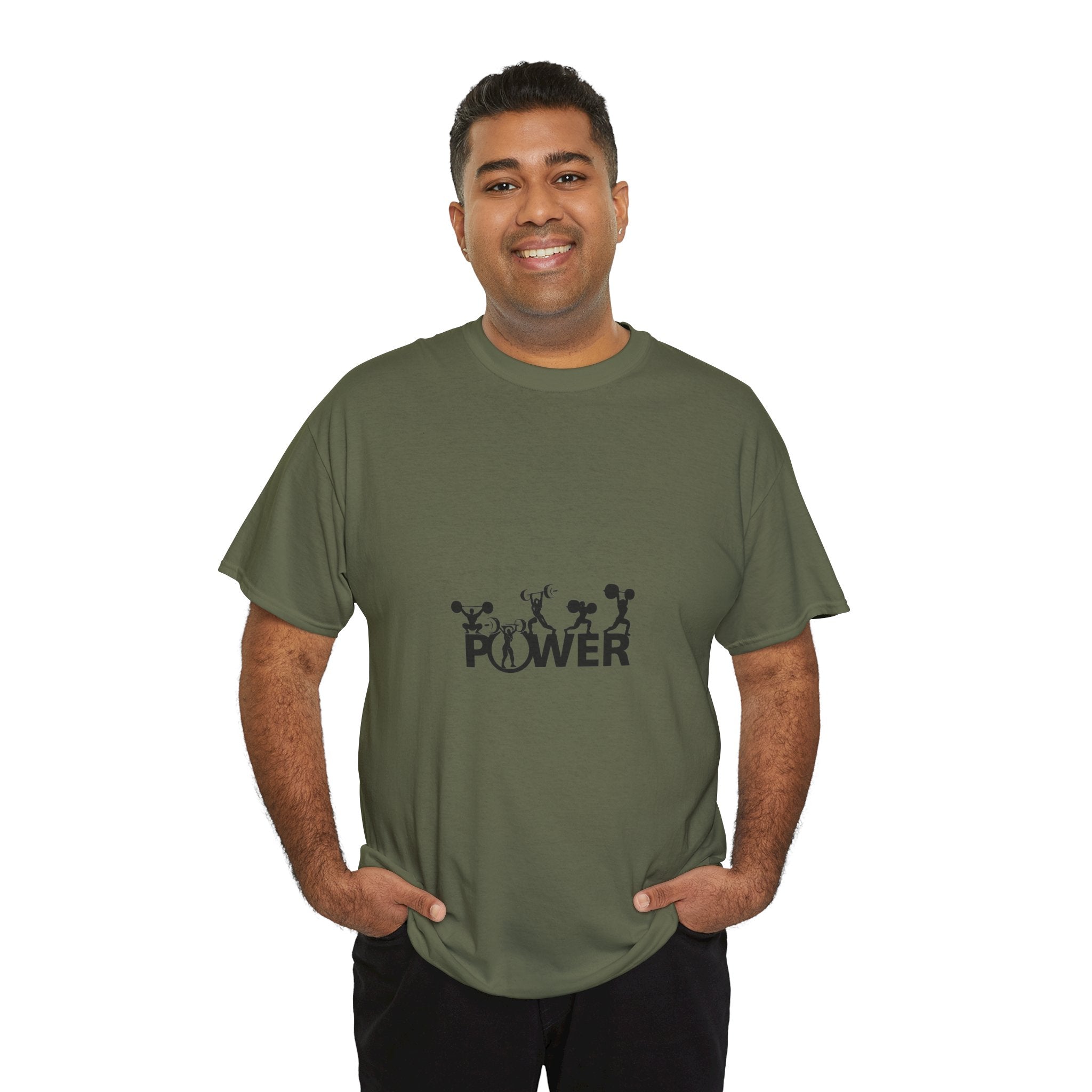 Power Silhouette Tee — Empowerment Graphic T-Shirt