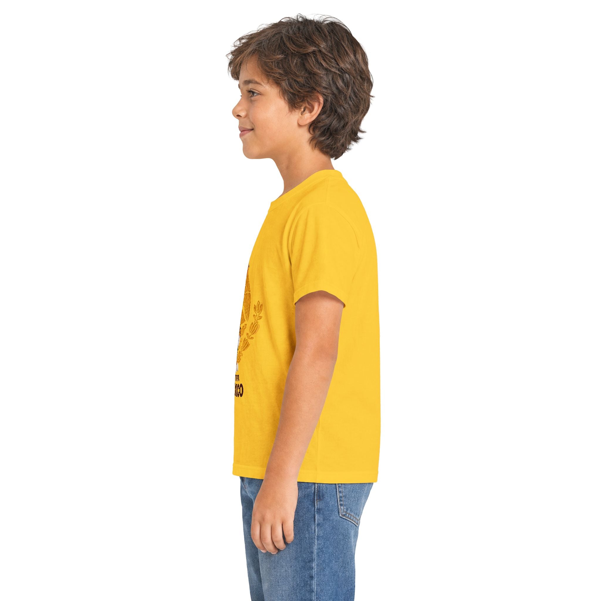 Kids Tee — 2026 FIFA Mexico Jaguar Mascot Soccer Shirt