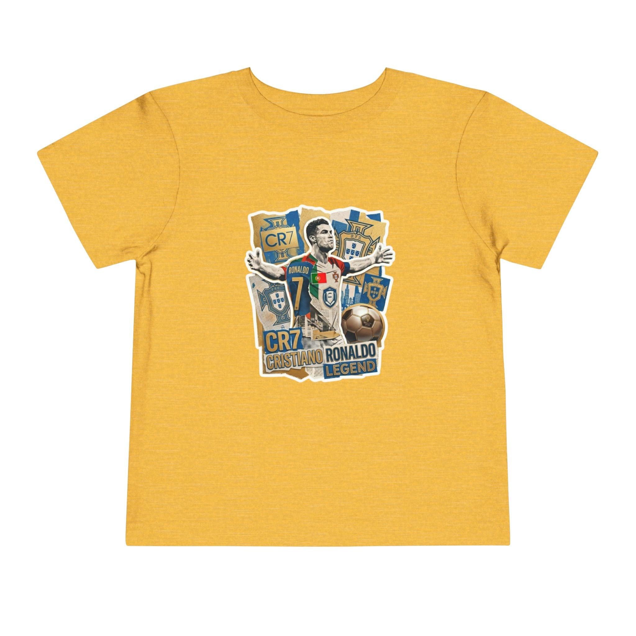CR7 Fan Inspired Toddler Soccer T‑Shirt — Kids Football Fan Tee.