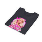 Youth Tee — "Barbie Happy Birthday" Pink Birthday Graphic Shirt
