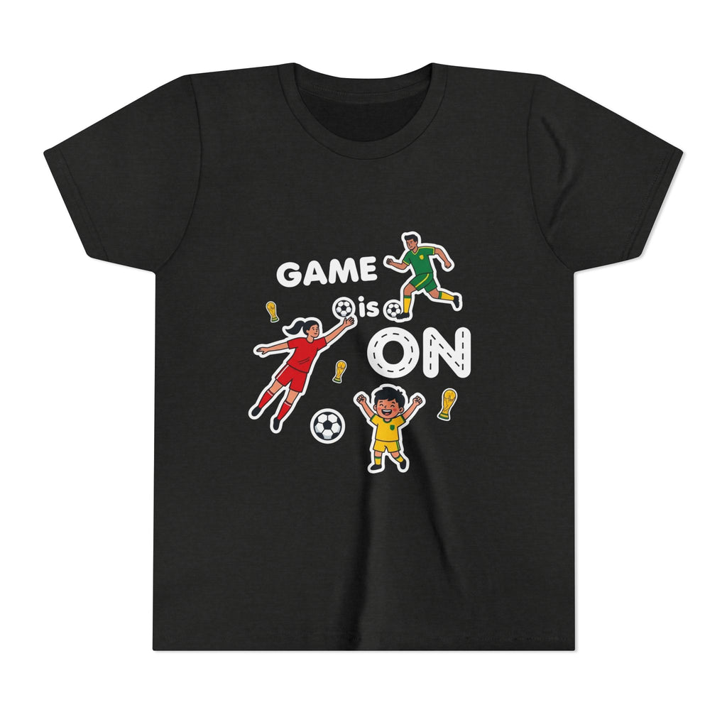 Kids Soccer Players T-Shirt 2026— Youth Football Team Tee