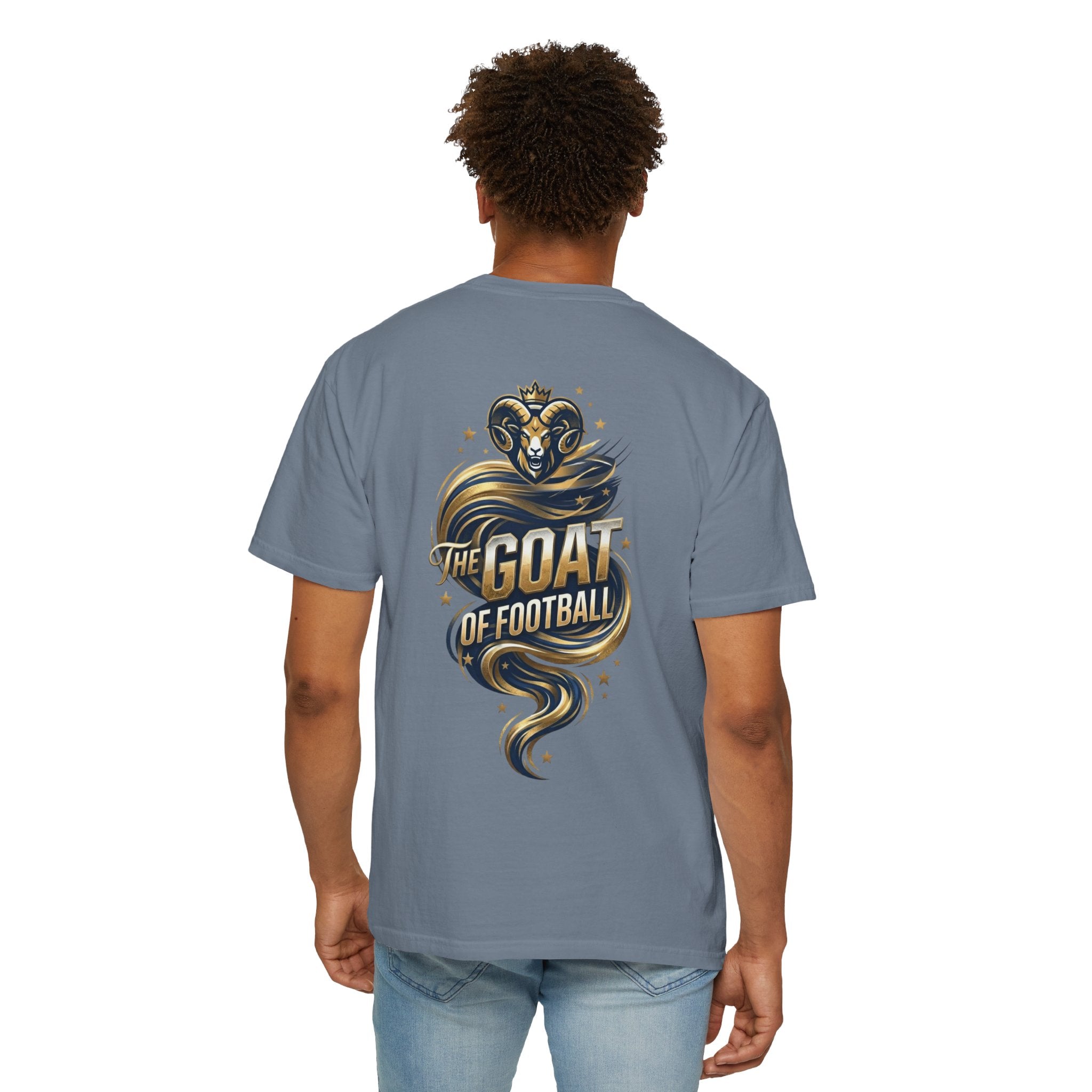 Messi "The GOAT" Soccer T-Shirt - Argentina Fan Version