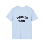 Graduation Day T-Shirt — "Proud Bro" Back Graphic.