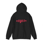 Valentine Hearts Hoodie — "I Only Have Eyes for You" Romantic Pullover.