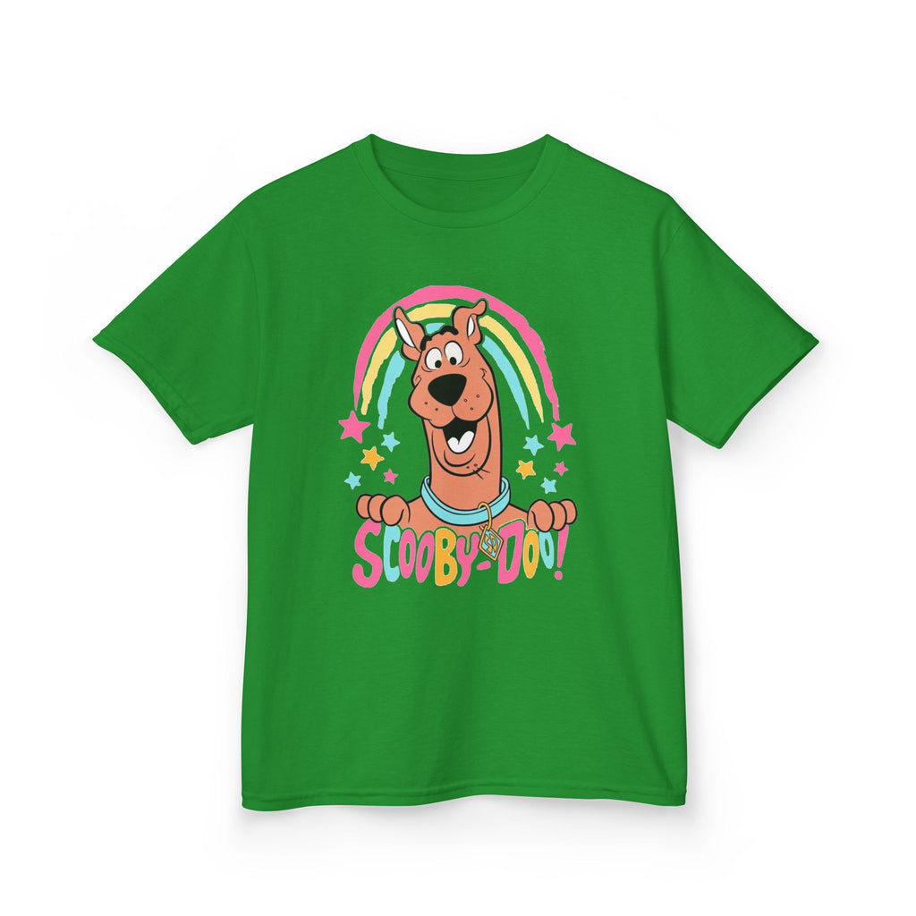 Scooby-Doo Kids T‑Shirt — Colorful Rainbow Cartoon Tee for Kids