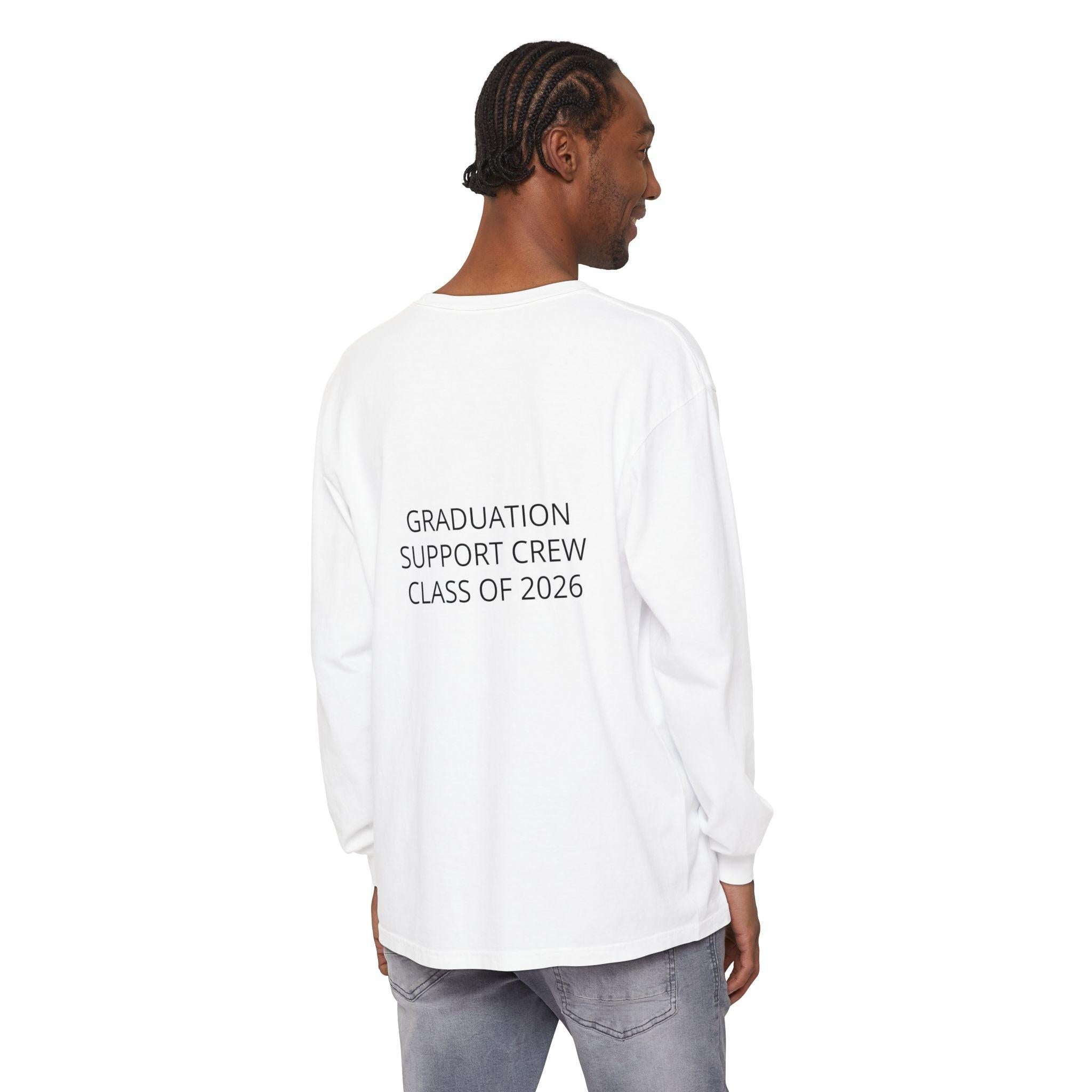 Graduation Long Sleeve T-Shirt – “Finding Our Way” Class of 2026 Support Crew.