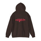 Valentine Hearts Hoodie — "I Only Have Eyes for You" Romantic Pullover.