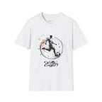 Soccer Player Silhouette T‑Shirt — 2026 Grunge Football Design