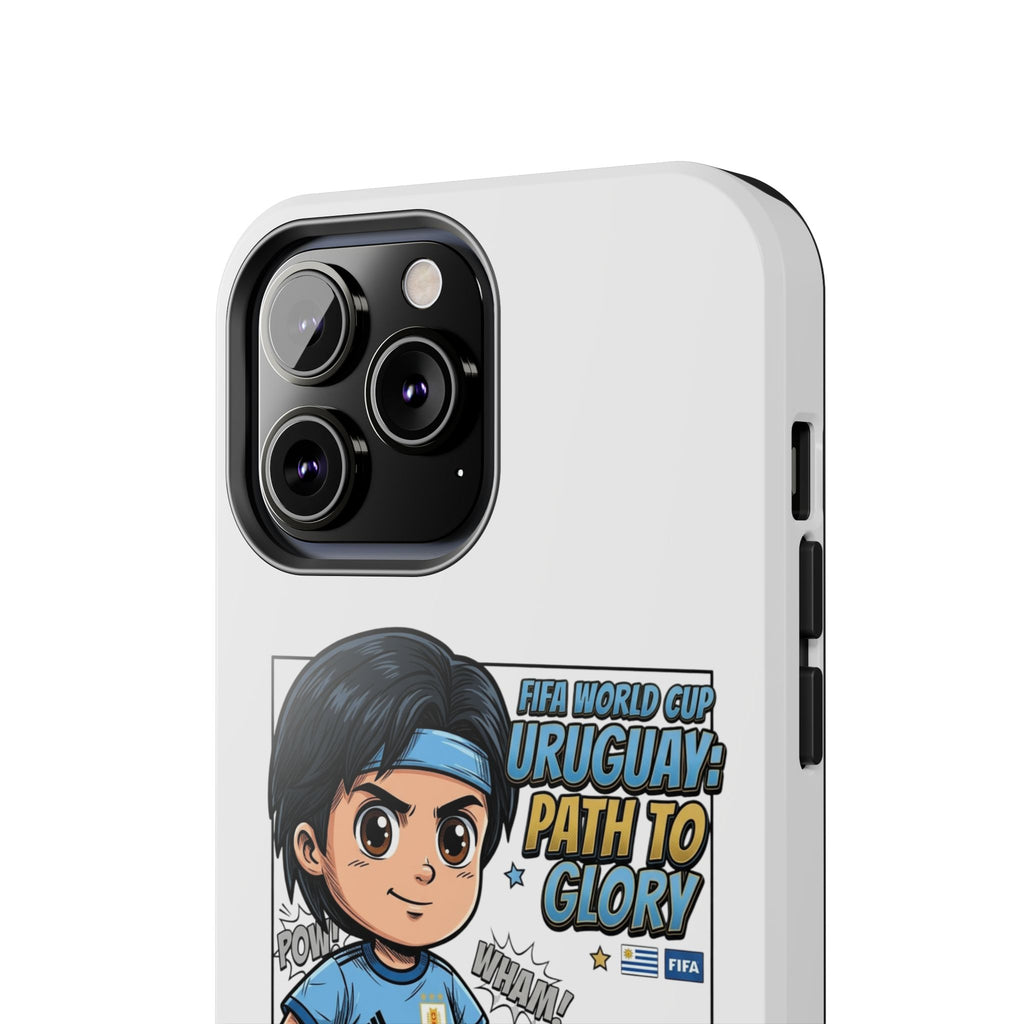 Uruguay Soccer Phone Case — Path to Glory "Goal!" Design