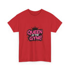 Queen of the Gym T-Shirt — Pink Crown Fitness Tee