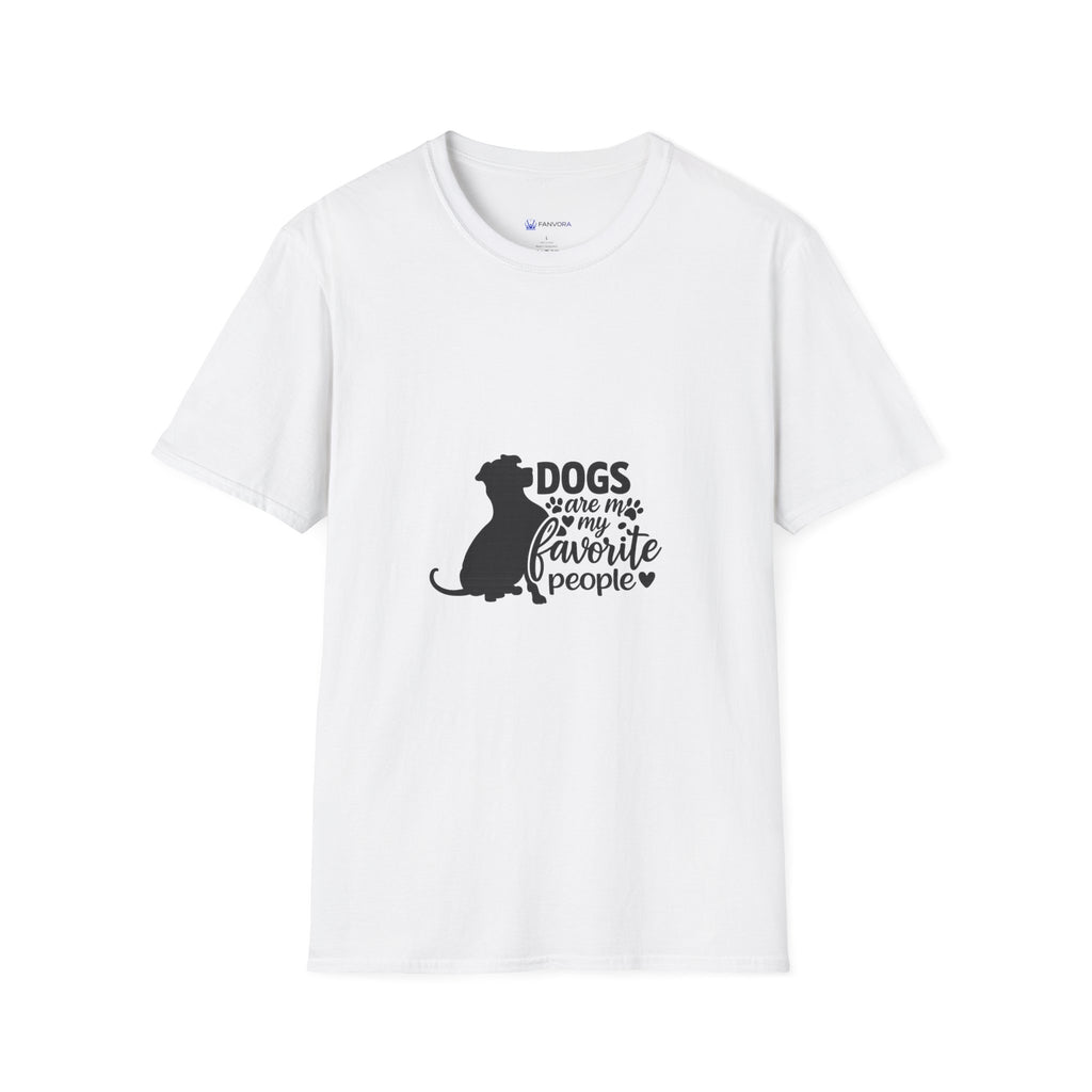 Dog Lover T-Shirt — “Dogs Are My Favorite People” Graphic Tee