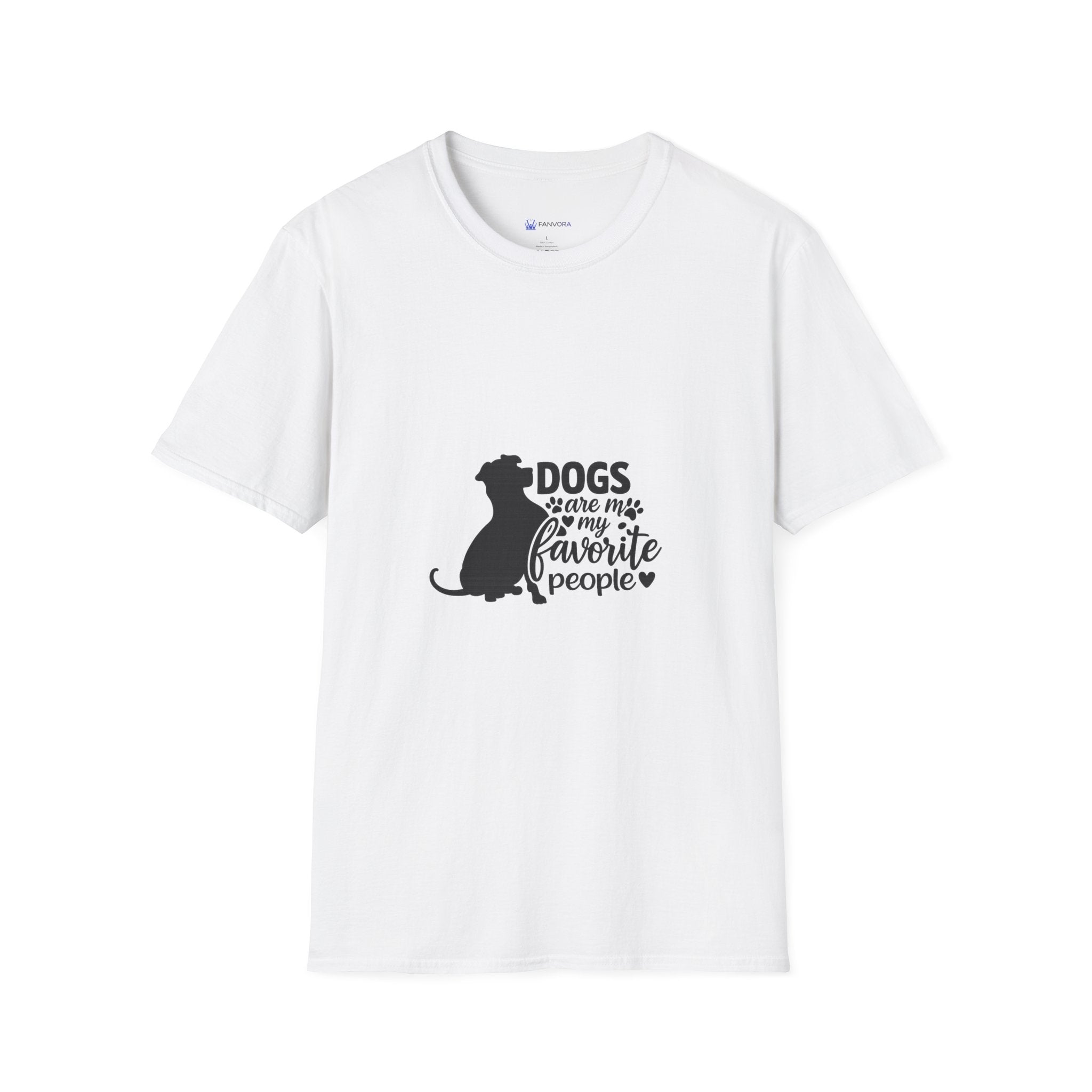 Dog Lover T-Shirt — “Dogs Are My Favorite People” Graphic Tee