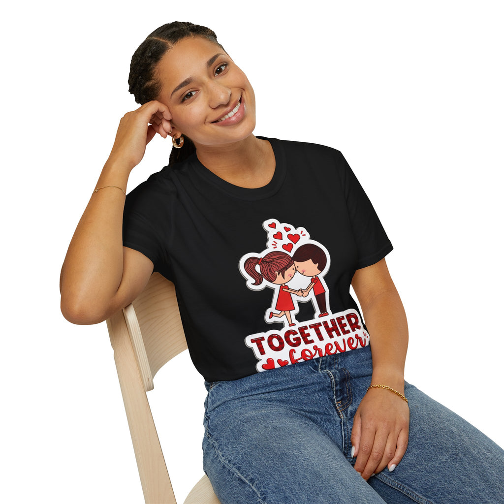 Together Forever Couple T-Shirt — Cute Kids-Style Valentine Tee