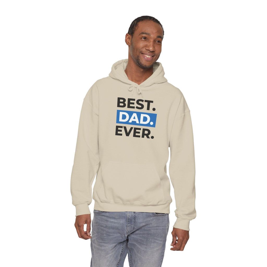 Best. Dad. Ever. Hoodie — Cute Pawsitive Dog Dad Pullover for Father’s Day.